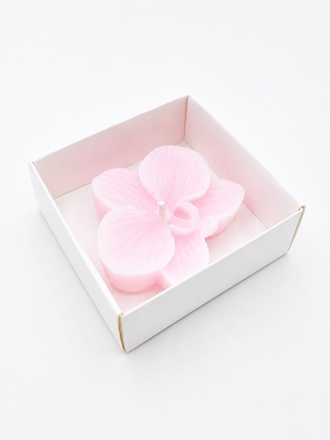 Orkide Çiçek Mum (12'li Paket)